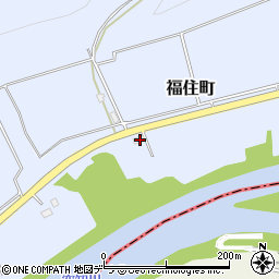 北海道芦別市福住町53周辺の地図