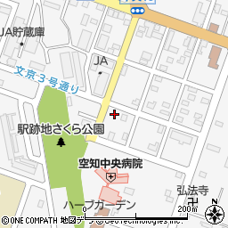 第一興産株式会社　新十津川支店周辺の地図