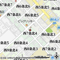 北海道標津郡中標津町西７条北4丁目1-6周辺の地図