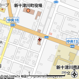 新十津川町商工会周辺の地図