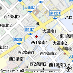 北海道新聞　有限会社しもや新聞店周辺の地図