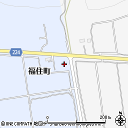 北海道芦別市福住町362周辺の地図