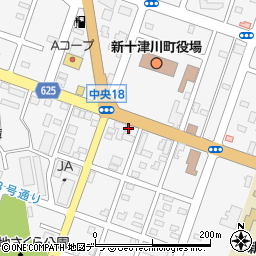 北門信用金庫新十津川支店周辺の地図