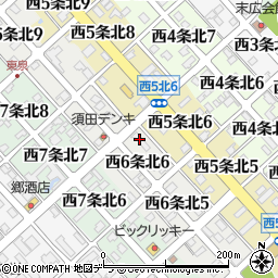 北海道標津郡中標津町西６条北6丁目3周辺の地図