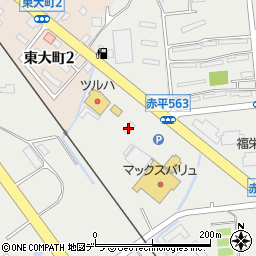 北海道銀行赤平支店 ＡＴＭ周辺の地図