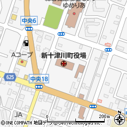 北海道樺戸郡新十津川町周辺の地図