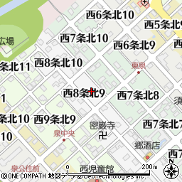 桜児童公園周辺の地図