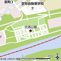 交通公園周辺の地図