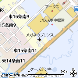 ぴぇーる　ビッグハウス中標津店周辺の地図