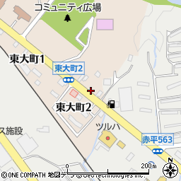 セイコーマート赤平東大町店周辺の地図
