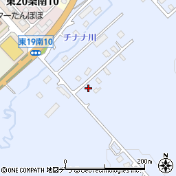 北海道標津郡中標津町旭ヶ丘4-41周辺の地図