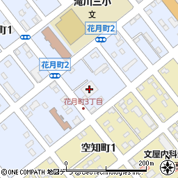 中央バス車庫周辺の地図