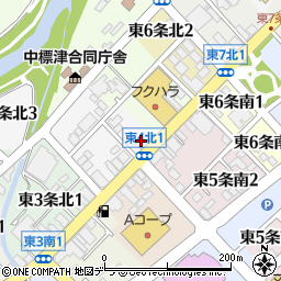 ビッグ　中標津店周辺の地図