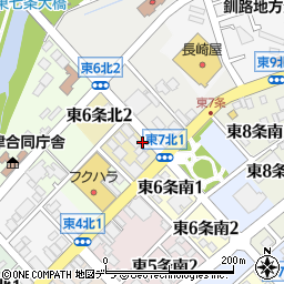 木多郎倶楽部 中標津店周辺の地図
