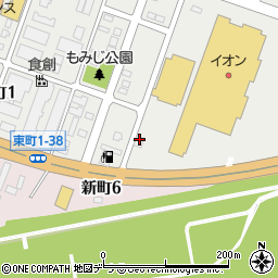 プラージュ理容滝川店周辺の地図