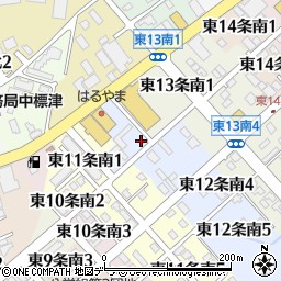 株式会社角一商会中標津営業所周辺の地図