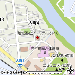 社会福祉法人北海道光生舎　地域福祉ターミナル・ていく周辺の地図