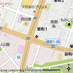 ガスト滝川店周辺の地図