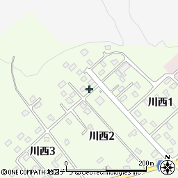 北海道標津郡中標津町川西2丁目29周辺の地図