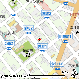 滝川駅前郵便局 ＡＴＭ周辺の地図