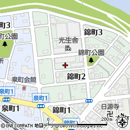 社会福祉法人北海道光生舎　光生舎ライトプラザ周辺の地図