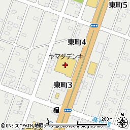 ヤマダデンキテックランド滝川店周辺の地図