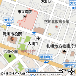 札幌弁護士会中空知法律相談センター周辺の地図