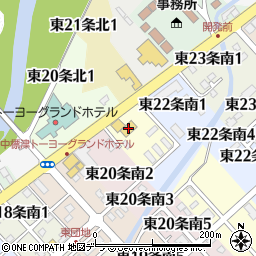 帯広日産・釧路日産釧路日産　中標津店周辺の地図