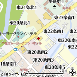 帯広日産・釧路日産自動車釧路日産　中標津店周辺の地図
