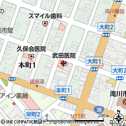 武田医院周辺の地図
