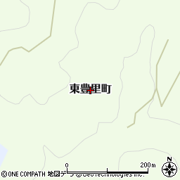 北海道赤平市東豊里町周辺の地図