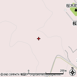 北海道赤平市桜木町周辺の地図