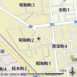 北海道赤平市昭和町2丁目54周辺の地図