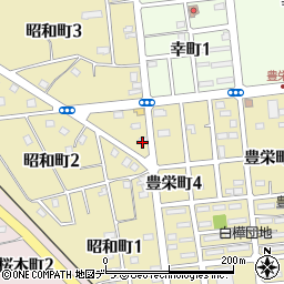 北海道赤平市昭和町2丁目4周辺の地図