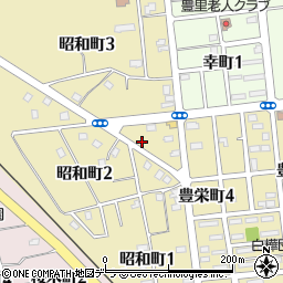 北海道赤平市昭和町2丁目18周辺の地図