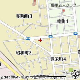 北海道赤平市昭和町2丁目11周辺の地図
