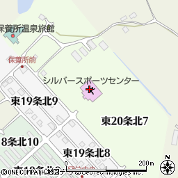 中標津町役場　シルバースポーツセンター周辺の地図