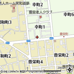 北海道赤平市幸町1丁目3周辺の地図