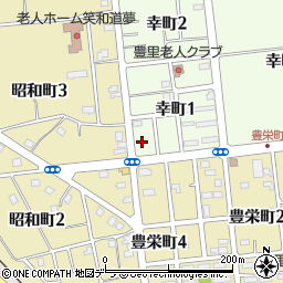 北海道赤平市幸町1丁目8周辺の地図