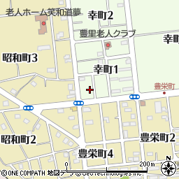 北海道赤平市幸町1丁目7周辺の地図