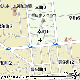 北海道赤平市幸町1丁目6周辺の地図