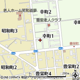北海道赤平市幸町1丁目15周辺の地図