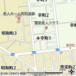 北海道赤平市幸町1丁目19周辺の地図