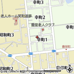 北海道赤平市幸町1丁目24周辺の地図