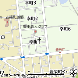 北海道赤平市幸町1丁目52周辺の地図