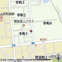 北海道赤平市幸町1丁目54周辺の地図