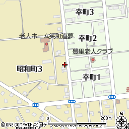 北海道赤平市昭和町3丁目21周辺の地図