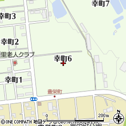 北海道赤平市幸町6丁目周辺の地図
