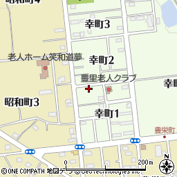 北海道赤平市幸町1丁目39周辺の地図