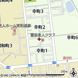 北海道赤平市幸町1丁目42周辺の地図